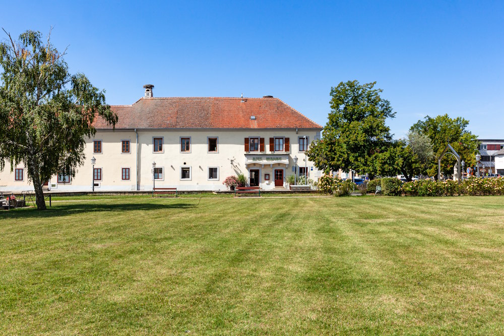 Das Gebäude mit historischem Charme